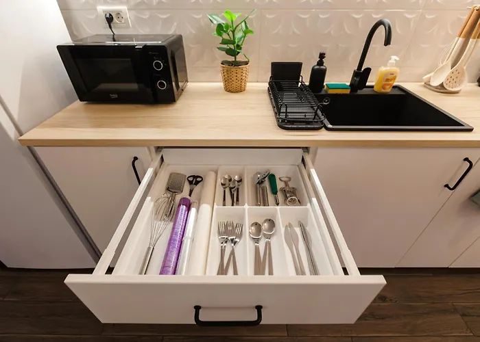 شقة With Private Parking And Balcony تيميشورا